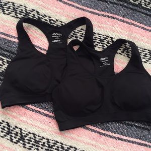 2 Jockey sports bras